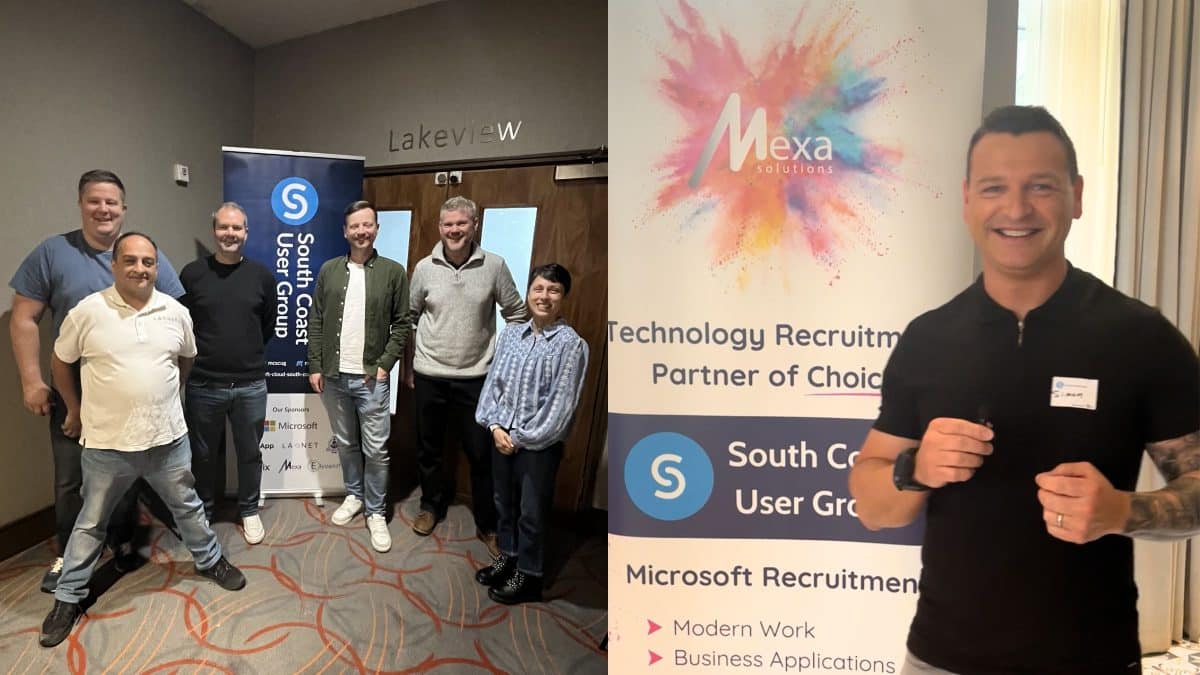 mexa solutions team at the south coast cloud user group